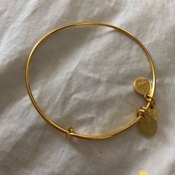 Alex and Ani 3 gold bangles - Picture 4 of 4
